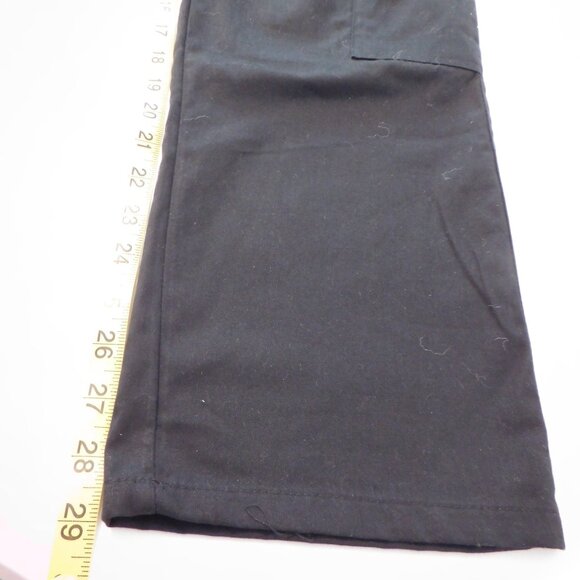 Green Goddess Black Cargo Pants Womens Size Medium Cotton NEW - Picture 8 of 9